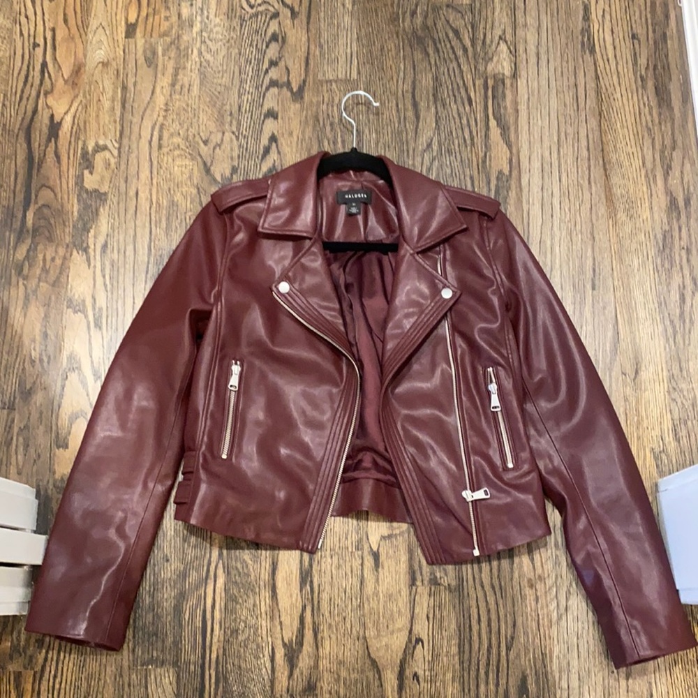 Vegan leather jacket